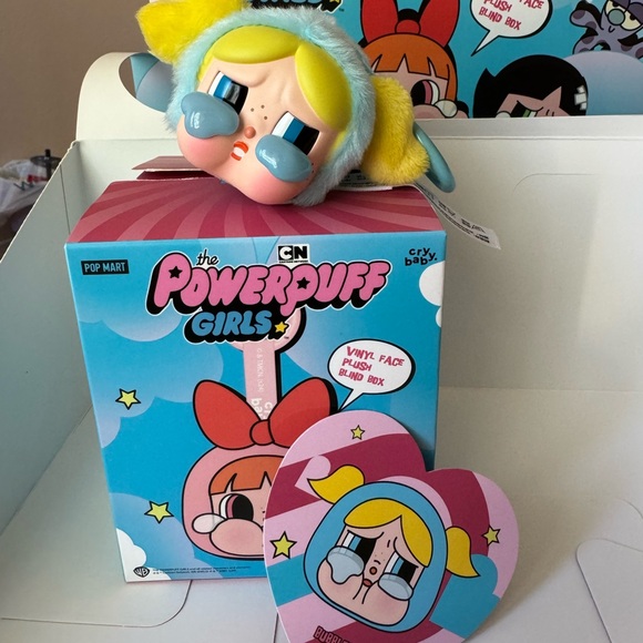 Pop Mart - CRYBABY × Powerpuff Girls Series-Vinyl Face Plush Blind Box - Picture 1 of 9